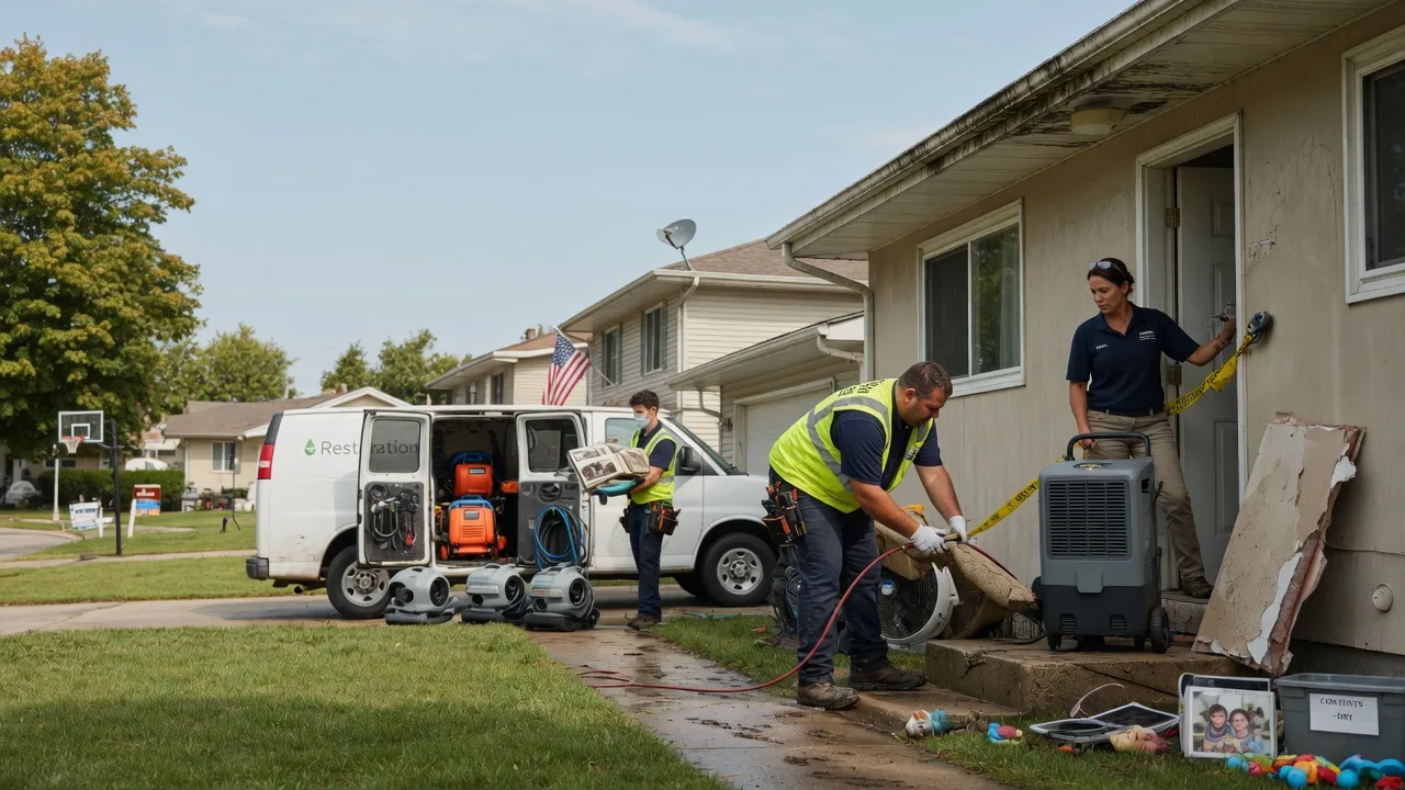 Water Damage Restoration in Henning, IL near me